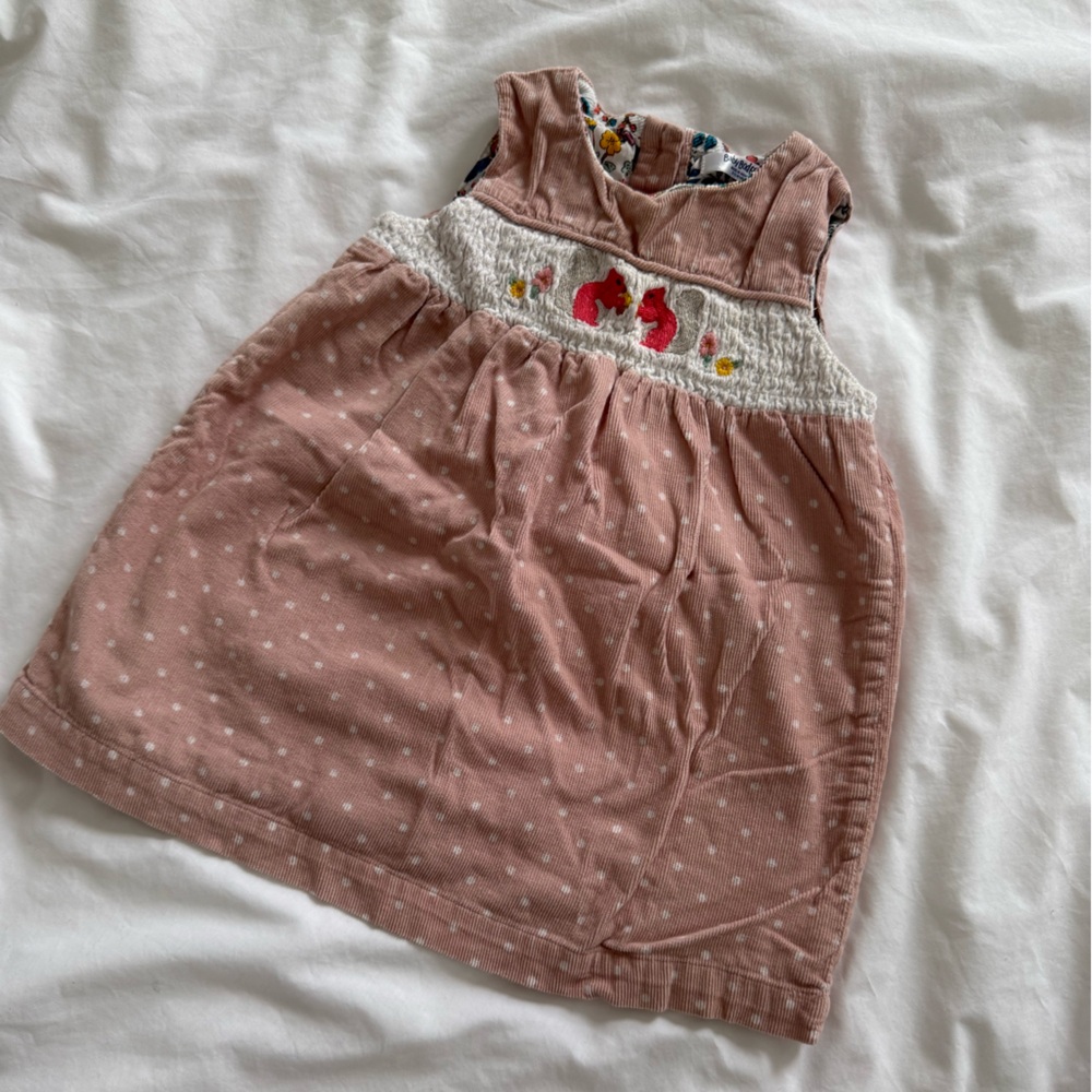 🐿️ Baby Boden Corduroy Dress